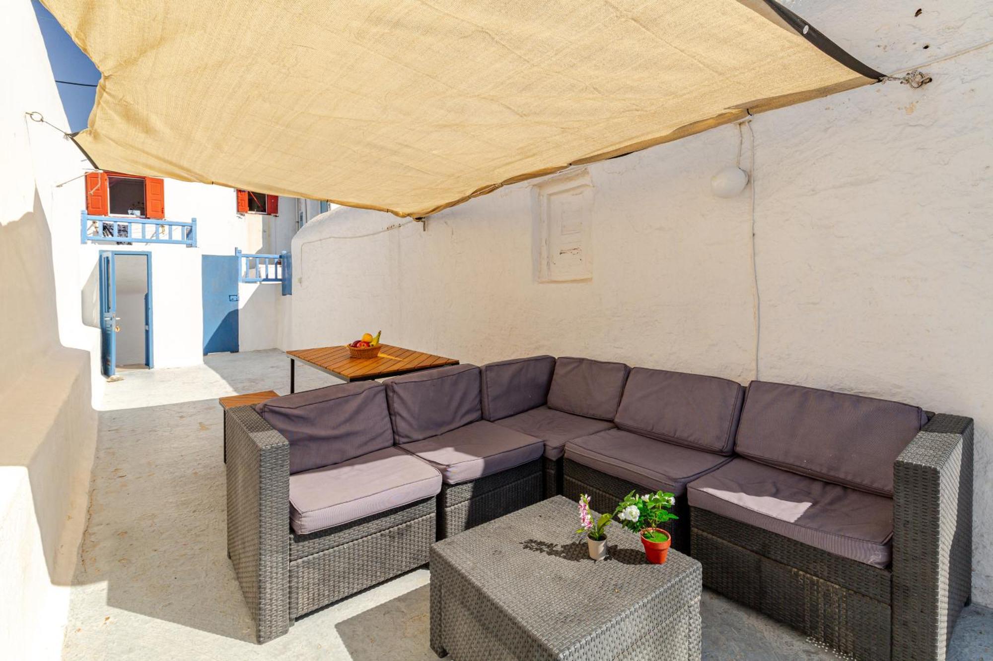 Elenitas Town House With Veranda And Sea View Mykonos Town Exteriör bild